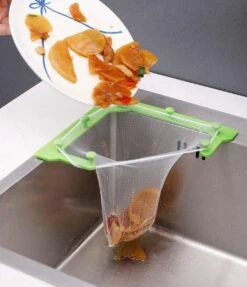 Merkloos Gootsteen Organizer - Gootsteen Afval Netje - Gootsteenontstopper - Spoelbak - Incl. 50 Netjes -Huishoudelijke Schoonmaak 1032x1200