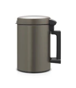 Brabantia NewIcon Wandafvalemmer - 3 L - Platinum -Huishoudelijke Schoonmaak 1039x1200 2