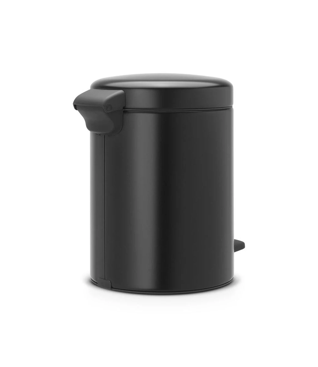 Brabantia NewIcon Prullenbak - 5 L - Matt Black 11 Brabantia NewIcon Prullenbak - 5 L - Matt Black - Afbeelding 9