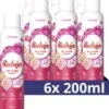 Robijn Pink Sensation Dry Wash Spray - 6 X 200 Ml - Voordeelverpakking -Huishoudelijke Schoonmaak 1050x1200 1