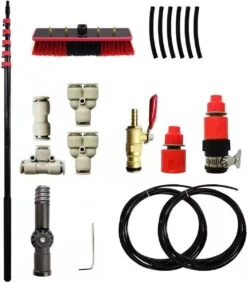 Kibani Telescoop Borstel 9m - Telescoopsteel Ramenwassen - Telescoopsteel Met Borstel - Telescoopsteel - Telescoopsteel Met Waterdoorvoer - Ramenwassen - Raamwisser Met Telescoopsteel - Raamwisser - Telescoopstelen -Huishoudelijke Schoonmaak 1050x1200 4