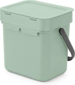 Brabantia Sort & Go Aanrecht Afvalbakje - 3 L - Jade Green 19 Brabantia Sort & Go Aanrecht Afvalbakje - 3 L - Jade Green -Huishoudelijke Schoonmaak 1050x1200 8