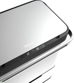 Homra DEXER Afvalscheiding Prullenbak - 4 Vakken - 60 Liter (2×18L + 2×12L) - Recycle Sensor Prullenbak - RVS Afvalemmer - Afvalscheidingsprullenbak - Design Keuken Afvalemmer - Automatische Lucht- En Bacterie Filter - Soft Close Deksel – Kleur Wit -Huishoudelijke Schoonmaak 1062x1200 7