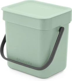 Brabantia Sort & Go Aanrecht Afvalbakje - 3 L - Jade Green