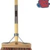 Synx Tools Luiwagen Union Mix Nylon Extra Hard 22cm - Tegel Bezem Schrobber- Bezemsteel - Schoonmaakbezem - Schrobborstels - Bezems Met Steel 150 Cm -Huishoudelijke Schoonmaak 1085x1200 2