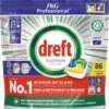 Dreft Professional Platinum Vaatwastabletten Lemon - 86 Stuks -Huishoudelijke Schoonmaak 1093x1200 3