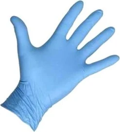 100x Nitril (Nitrile) Wegwerp Handschoenen - Blauw - Latex Vrij - Ongepoederd - Maat L -Huishoudelijke Schoonmaak 1094x1200 6