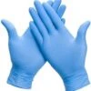 Handschoenen Wegwerp Nitril Gloves Ongepoederd Latex Vrij - Blauw - Maat M - 100 Stuks