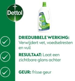 Dettol Power & Fresh - Allesreiniger - Orignal - 6 X 1,5 Liter -Huishoudelijke Schoonmaak 1123x1200 1