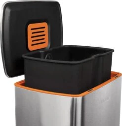 Pedaalemmer RVS 50 Liter - Prullenbak Met Pedaal Homra KONIQ - 50L Zilver - Automatische Lucht Filter - Odor Control Filter - Softclose Deksel - Design Afvalemmer - Duurzaam Vingerafdrukvrij En Vuilafstotend RVS - Keuken En Kantoor Vuilbak 30 Pedaalemmer RVS 50 Liter - Prullenbak Met Pedaal Homra KONIQ - 50L Zilver - Automatische Lucht Filter - Odor Control Filter - Softclose Deksel - Design Afvalemmer - Duurzaam Vingerafdrukvrij En Vuilafstotend RVS - Keuken En Kantoor Vuilbak -Huishoudelijke Schoonmaak 1160x1200 4