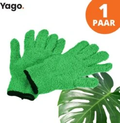 Yago Microvezel Handschoenen Om Stof Te Verwijderen | Extra Absorberend | Stofvrij | Planten | Auto | Eenvoudig Schoonmaken | Lampen | Stofmagneet | One Size Fits All | Duurzaam | Geen Krassen