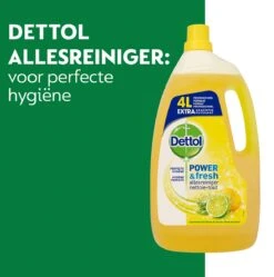 Dettol - Power & Fresh - Allesreiniger - Citrus - 3 X 4 Liter -Huishoudelijke Schoonmaak 1192x1200 9