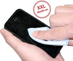 Optik- Deluxe- XXL-Microvezeldoek – Brillenpoetsdoek – Microvezeldoek Voor Brillen En Telefoon – XXL Formaat – 40CM X 40 CM 7 Optik- Deluxe- XXL-Microvezeldoek – Brillenpoetsdoek – Microvezeldoek Voor Brillen En Telefoon – XXL Formaat – 40CM X 40 CM -Huishoudelijke Schoonmaak 1200x1000 9