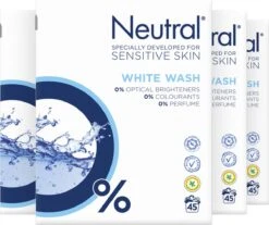 Neutral Waspoeder Wit Parfumvrij - 4x45 Wasbeurten - Voordeelverpakking 11 Neutral Waspoeder Wit Parfumvrij - 4x45 Wasbeurten - Voordeelverpakking -Huishoudelijke Schoonmaak 1200x1005