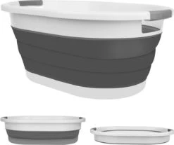 Merkloos Opvouwbare Siliconen Mand - Wasmand - Babybadje - Opbergmand - Opbergbox 25L - Ideaal Voor Camping Of Appartement 23 Merkloos Opvouwbare Siliconen Mand - Wasmand - Babybadje - Opbergmand - Opbergbox 25L - Ideaal Voor Camping Of Appartement -Huishoudelijke Schoonmaak 1200x1005 3