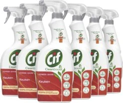 Cif CleanBoost Power & Shine Keuken Spray - 6 X 750 Ml - Voordeelverpakking -Huishoudelijke Schoonmaak 1200x1008 5
