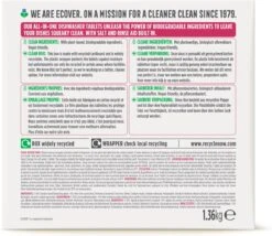 Ecover - Vaatwastabletten All In One - 68 Tabs 10 Ecover - Vaatwastabletten All In One - 68 Tabs -Huishoudelijke Schoonmaak 1200x1038