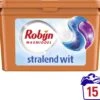 Robijn Wascapsules - 3-in-1 - Stralend Wit - 15 Stuks 2 Robijn Wascapsules - 3-in-1 - Stralend Wit - 15 Stuks -Huishoudelijke Schoonmaak 1200x1051