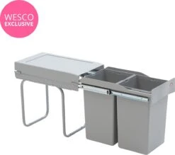 Wesco Inbouw Afvalbak 2 X 14 Liter 9 Wesco Inbouw Afvalbak 2 X 14 Liter -Huishoudelijke Schoonmaak 1200x1062 5