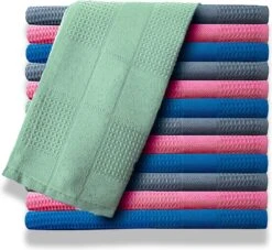 Set Van 4 Professionele Polierdoek Streeploos| Glazendoek | Glaswerk | Poleerdoek | 42 X 68 Cm -Huishoudelijke Schoonmaak 1200x1101 6