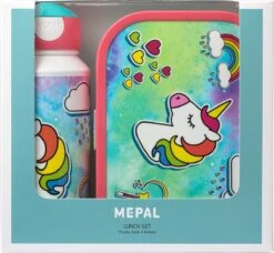 Mepal – Lunchset Campus (pu + Lb) – Pop-up Drinkfles En Broodtrommel Voor Kinderen – Unicorn – Bento Box – Lekvrij -Huishoudelijke Schoonmaak 1200x1108 3