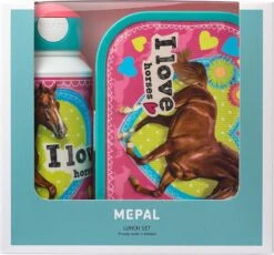 Mepal – Lunchset Campus (pu + Lb) – Pop-up Drinkfles En Broodtrommel Voor Kinderen – My Horse – Bento Box – Lekvrij -Huishoudelijke Schoonmaak 1200x1115 2