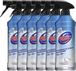 Glorix Hygiënische Badkamer Foamspray - 6 X 500 Ml - Voordeelverpakking -Huishoudelijke Schoonmaak 1200x1124 6