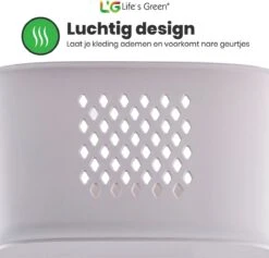 Life’s Green® - Wasmand - Wasmand 3 Vakken - Wassorteerder - Ophangbaar -Huishoudelijke Schoonmaak 1200x1152 3
