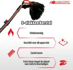 Aquacopic - Telescoopsteel Set Met Borstel - 11 Meter -Huishoudelijke Schoonmaak 1200x1155 3