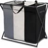 WITTS Wasmand Met 3 Vakken - Wassorteerder - Opvouwbaar - 90 L – Aluminium - Mat Zwart 2 WITTS Wasmand Met 3 Vakken - Wassorteerder - Opvouwbaar - 90 L – Aluminium - Mat Zwart -Huishoudelijke Schoonmaak 1200x1167 4