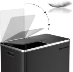 Soph & Tess Prullenbak Afvalscheiding - Vuilnisbak 60L (2x 30L) - Pedaalemmer - 59 X 65 X 32 Cm - Zwart 14 Soph & Tess Prullenbak Afvalscheiding - Vuilnisbak 60L (2x 30L) - Pedaalemmer - 59 X 65 X 32 Cm - Zwart -Huishoudelijke Schoonmaak 1200x1169 17