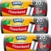 Swirl® Pedaalemmerzakken Met Elastische Fixeerband 20ltr - 80 % Gerecycled Materiaal - 3 Rollen Van 15 Vuilniszakken = 45 Vuilniszakken -Huishoudelijke Schoonmaak 1200x1177 18