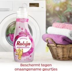 Robijn Summer Pink Wasverzachter - 4 X 30 Wasbeurten - Voordeelverpakking -Huishoudelijke Schoonmaak 1200x1177