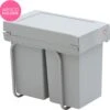 Wesco Inbouw Afvalbak 2 X 14 Liter 1 Wesco Inbouw Afvalbak 2 X 14 Liter -Huishoudelijke Schoonmaak 1200x1188 18