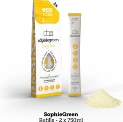 SophieGreen Voorjaarspakket; Allesreiniger + Keukenreiniger - 2x 750ml + Navullingen + Sopje Allesreiniger 100g 9 SophieGreen Voorjaarspakket; Allesreiniger + Keukenreiniger - 2x 750ml + Navullingen + Sopje Allesreiniger 100g -Huishoudelijke Schoonmaak 1200x1189 15