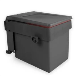 Eleganca Afvalbak 15 Liter – Inbouw Prullenbak – Inbouw Afvalemmer – Uittrekbare Prullenbak – Afvalemmer Keuken – Antraciet – Hygiënisch – Ruimtebesparend Vuilnisbak – B34.5xD25xH28,5cm -Huishoudelijke Schoonmaak 1200x1197 39