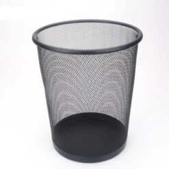 Merkloos Decopatent® Design Ronde Prullenbak Voor Kantoor - Papierbak - Mesh - Metaal - Papiermand - Prullenmand Voor Onder Bureau - Zwart 11 Merkloos Decopatent® Design Ronde Prullenbak Voor Kantoor - Papierbak - Mesh - Metaal - Papiermand - Prullenmand Voor Onder Bureau - Zwart -Huishoudelijke Schoonmaak 1200x1198 86