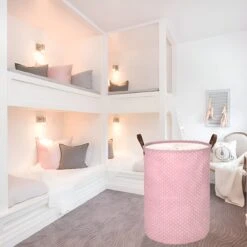 MAESON Wasmand Met Deksel - Opvouwbaar - Waterdicht - 72 L - Opbergmand Kinderkamer - Roze 10 MAESON Wasmand Met Deksel - Opvouwbaar - Waterdicht - 72 L - Opbergmand Kinderkamer - Roze -Huishoudelijke Schoonmaak 1200x1200 1061