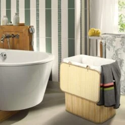 Grote Bamboe Wassorteerder Met 2 Vakken - 100 L - Natuurlijk Bruin -Huishoudelijke Schoonmaak 1200x1200 1071