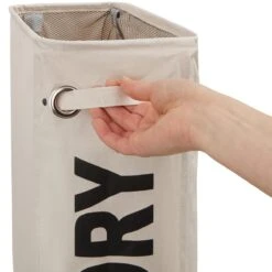 TecTake Wasmand Smal - Beige -Huishoudelijke Schoonmaak 1200x1200 1110