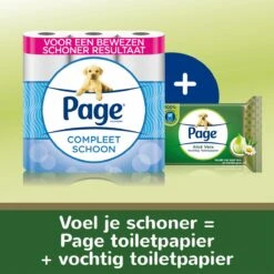 Page Vochtig Toiletpapier - 6 X 74 Stuks - Aloë Vera Maxi Vochtig Wc Papier - Voordeelverpakking 19 Page Vochtig Toiletpapier - 6 X 74 Stuks - Aloë Vera Maxi Vochtig Wc Papier - Voordeelverpakking -Huishoudelijke Schoonmaak 1200x1200 1237