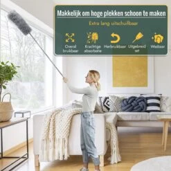 Livv Goods Telescopische Plumeau Set Met Telescoopsteel - 5 In 1 - Tot 250 Cm Uitschuifbaar - Duster - Stoffer 14 Livv Goods Telescopische Plumeau Set Met Telescoopsteel - 5 In 1 - Tot 250 Cm Uitschuifbaar - Duster - Stoffer -Huishoudelijke Schoonmaak 1200x1200 1497