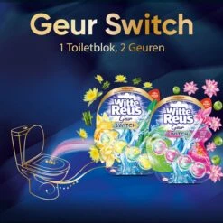 Witte Reus Toiletblok Geur Switch - Appel Waterlelie - WC Blokjes Voordeelverpakking - 10 Stuks -Huishoudelijke Schoonmaak 1200x1200 1842