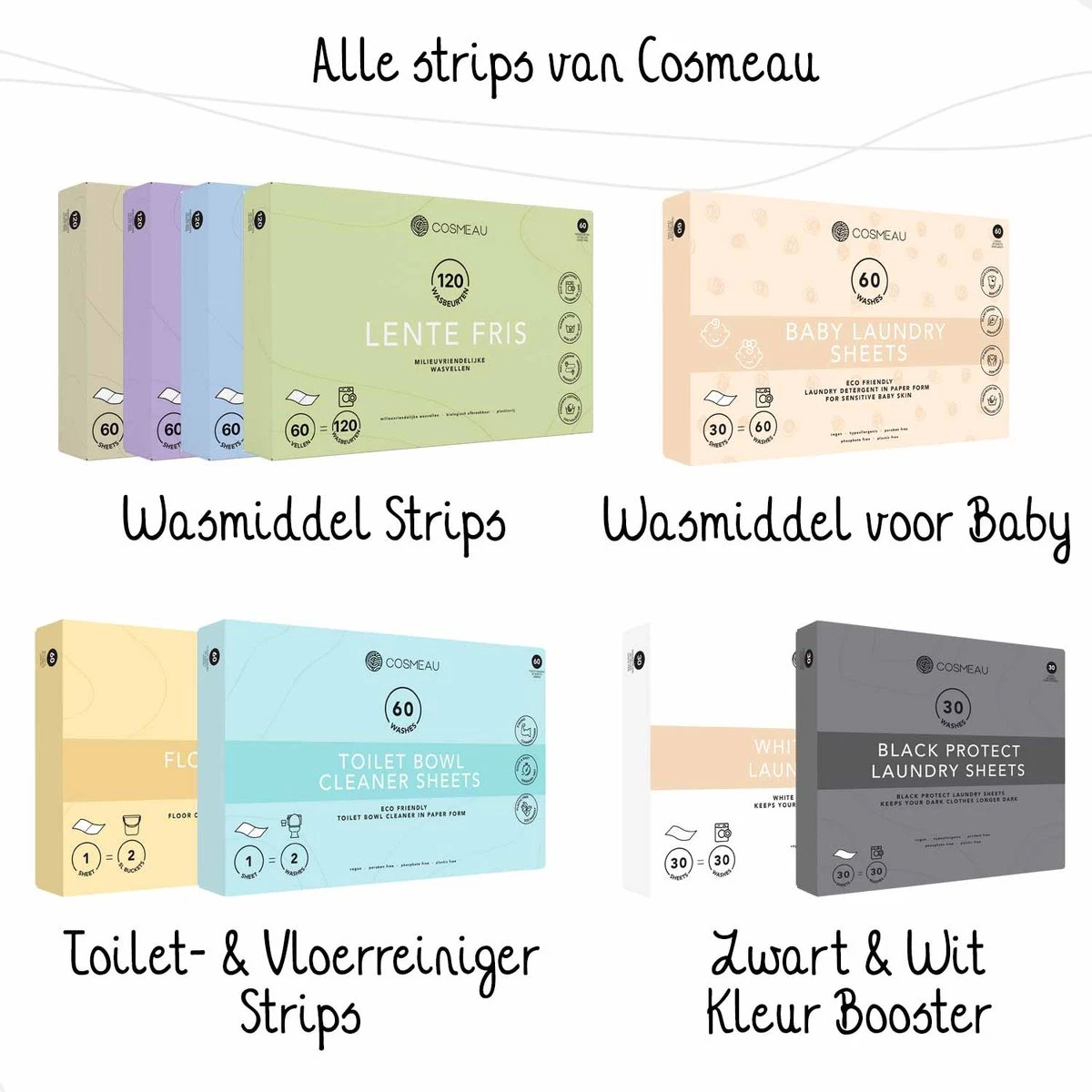 Cosmeau Wasstrips 60 Wasbeurten Lavendel Wasmiddel Wasvellen Wasdoekjes Detergent Sheets Eco Laundry Strips - Biologisch Cosmo Cosmea Kosmo 17 Cosmeau Wasstrips 60 Wasbeurten Lavendel Wasmiddel Wasvellen Wasdoekjes Detergent Sheets Eco Laundry Strips - Biologisch Cosmo Cosmea Kosmo - Afbeelding 15