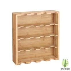 Merkloos Decopatent® Kruidenrekje Ophangbaar - Kruidenrek Inclusief 16 Kruidenpotjes - Bamboe Hout - 4 Laags 12 Merkloos Decopatent® Kruidenrekje Ophangbaar - Kruidenrek Inclusief 16 Kruidenpotjes - Bamboe Hout - 4 Laags -Huishoudelijke Schoonmaak 1200x1200 2250