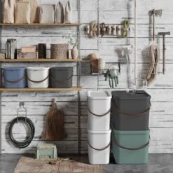 Rotho - Opbergcontainer / Voorraadbus Met Deksel 6L - Gerecycleerd Plastic BPA Vrij - Cappuccino 8 Rotho - Opbergcontainer / Voorraadbus Met Deksel 6L - Gerecycleerd Plastic BPA Vrij - Cappuccino -Huishoudelijke Schoonmaak 1200x1200 2463