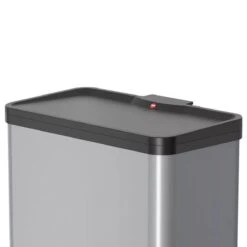 Hailo Öko Trio Plus Prullenbak - 3 X 9L - Zilver -Huishoudelijke Schoonmaak 1200x1200 2708