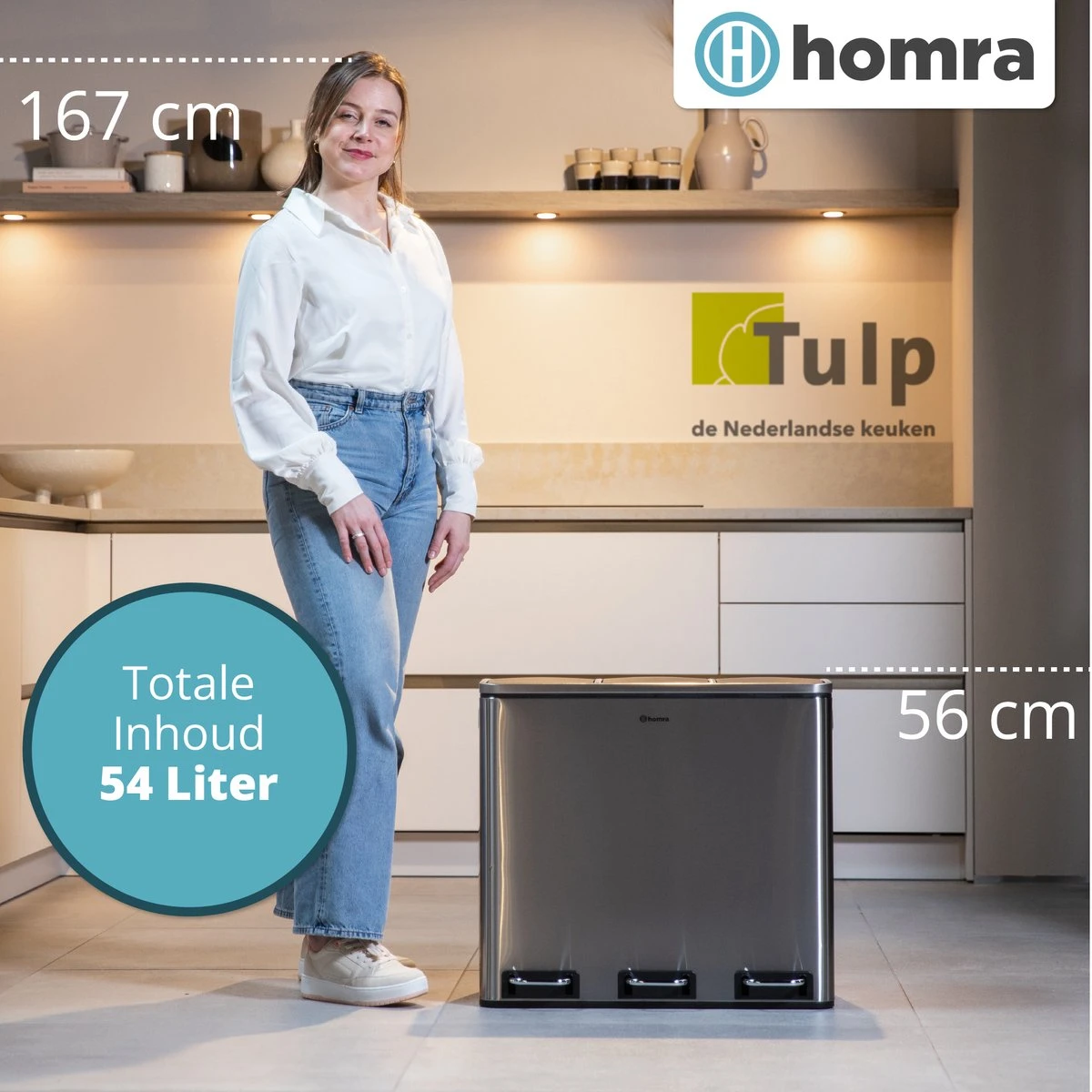 Homra SPARQ Afvalscheiding Prullenbak Met 3 Vakken - 3 X 18 L Inhoud - 54 Liter - RVS - Trio Pedaalemmer - 3-vaks Recycle Afvalemmer - Hygiënisch Afval Scheiden - Vuilbak Zilver - Kantoor Prullenbak - Pedaal Emmer - Afvalscheidingsprullenbak 8 Homra SPARQ Afvalscheiding Prullenbak Met 3 Vakken - 3 X 18 L Inhoud - 54 Liter - RVS - Trio Pedaalemmer - 3-vaks Recycle Afvalemmer - Hygiënisch Afval Scheiden - Vuilbak Zilver - Kantoor Prullenbak - Pedaal Emmer - Afvalscheidingsprullenbak - Afbeelding 6