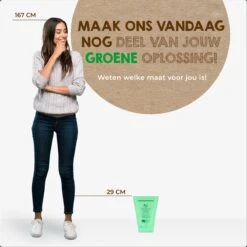 Biozakken 2/3 Liter 250 Stuks Biologisch Afbreekbare Afvalzakken – 26 X 29 Cm - 100% Composteerbare Vuilniszakken - Incl. Dispenser - Gft Afvalzakken -Huishoudelijke Schoonmaak 1200x1200 2756