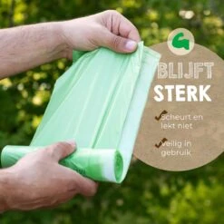 Biozakken 2/3 Liter 250 Stuks Biologisch Afbreekbare Afvalzakken – 26 X 29 Cm - 100% Composteerbare Vuilniszakken - Incl. Dispenser - Gft Afvalzakken -Huishoudelijke Schoonmaak 1200x1200 2759